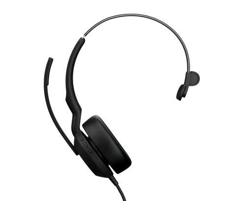 Jabra Evolve2 50 Auriculares Alámbrico Diadema Oficina/Centro de llamadas USB Type-C / USB Type-A Bluetooth Negro