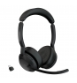 Jabra Evolve2 55 Auriculares Inalámbrico Diadema Oficina/Centro de llamadas Bluetooth Base de carga Negro