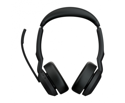 Jabra Evolve2 55 Auriculares Inalámbrico Diadema Oficina/Centro de llamadas Bluetooth Base de carga Negro
