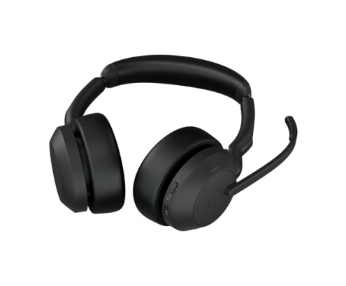 Jabra Evolve2 55 Auriculares Inalámbrico y alámbrico Diadema Oficina/Centro de llamadas Bluetooth Base de carga Negro
