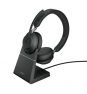 Jabra Evolve2 65 MS Stereo Auriculares Diadema USB Tipo C Bluetooth Negro
