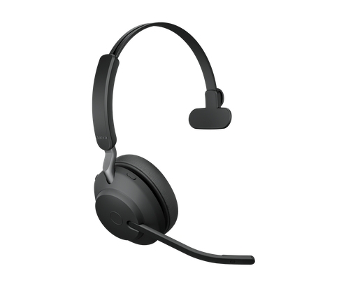 Jabra Evolve2 65, UC Mono auriculares diadema USB tipo A Bluetooth Negro
