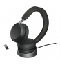 Jabra Evolve2 75 Auriculares Inalámbrico y alámbrico Diadema Oficina/Centro de llamadas Bluetooth Base de carga Negro