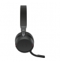 Jabra Evolve2 75 Auriculares Inalámbrico y alámbrico Diadema Oficina/Centro de llamadas USB Tipo C Bluetooth Negro