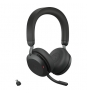 Jabra Evolve2 75 Auriculares Inalámbrico y alámbrico Diadema Oficina/Centro de llamadas USB Tipo C Bluetooth Negro
