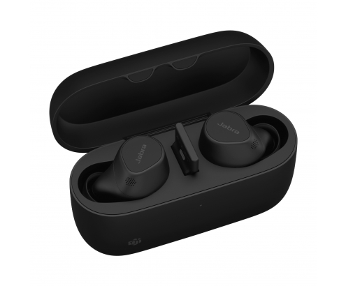 Jabra Evolve2 Buds Auriculares True Wireless Stereo (TWS) Dentro de oÍ­do Llamadas/Música Bluetooth Negro