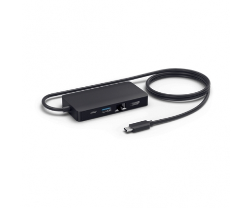 Jabra HUB de interfaz USB 3.2 Gen 1 (3.1 Gen 1) Type-C, HDMI Negro