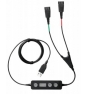 JABRA Link 265 cable de audio USB 2.0 Macho/2x QD Macho Negro