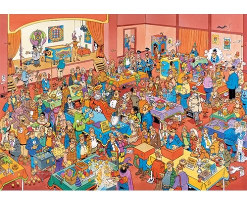 Jan van Haasteren The Magic Fair 1000 pcs Puzzle rompecabezas 1000 pieza(s) Cómics