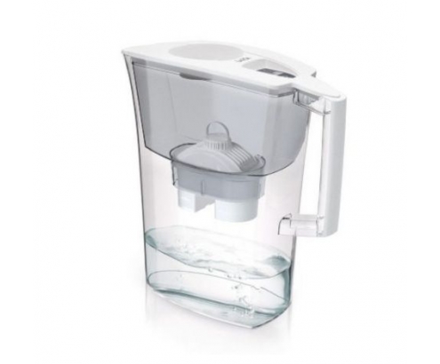 JARRA FILTRANTE LAICA PRIME LINE SPRING 3L INDICADOR MANUAL DESMONTABLE BLANCA J51-CA