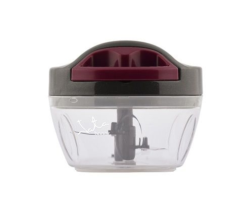 JATA AC57E picadora manual de alimentos Negro, Transparente