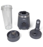 JATA JEBT1001 0,6 L Licuadora de vaso 600 W Gris, Transparente