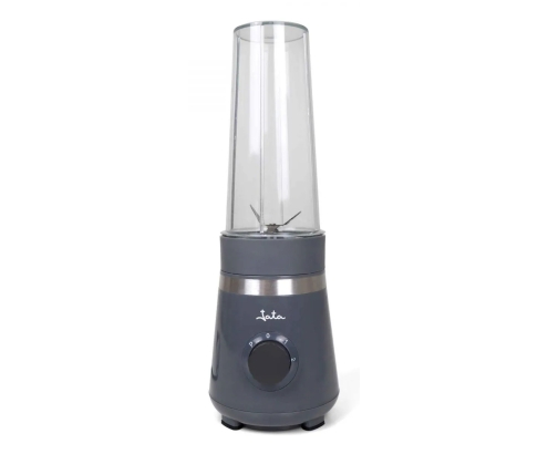 JATA JEBT1001 0,6 L Licuadora de vaso 600 W Gris, Transparente