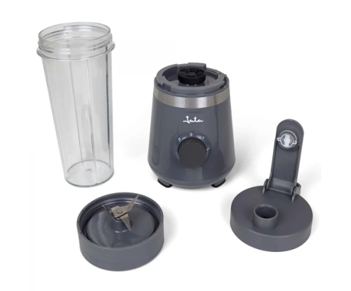 JATA JEBT1001 0,6 L Licuadora de vaso 600 W Gris, Transparente