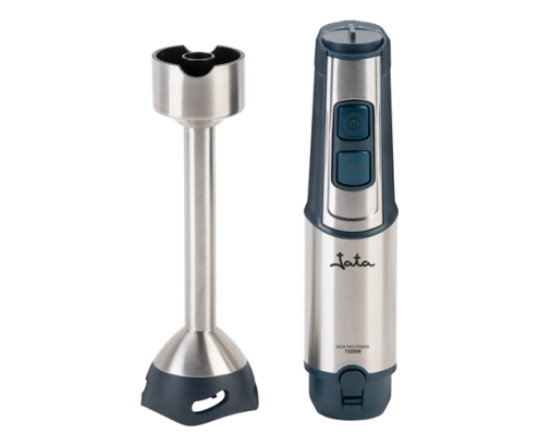 JATA JEBT1854 licuadora Batidora de inmersión 1500 W Azul oscuro, Acero inoxidable