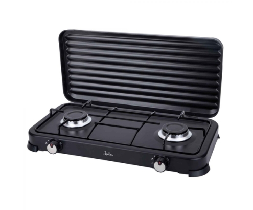 JATA JECG2702 hobs Negro Encimera Encimera de gas 2 zona(s)