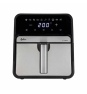JATA JEFR1242 freidora Sencillo 8 L Independiente 2100 W Freidora de aire caliente Negro, Plata