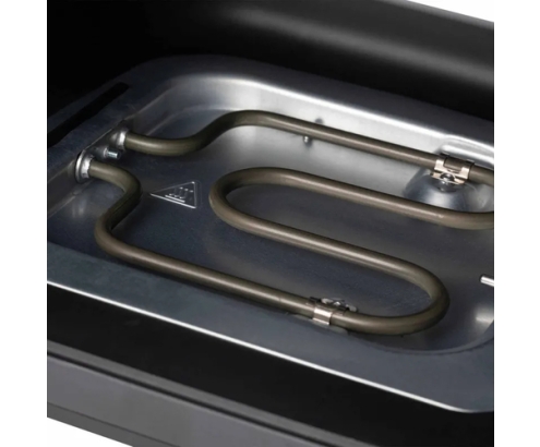 JATA JEFR1242 freidora Sencillo 8 L Independiente 2100 W Freidora de aire caliente Negro, Plata