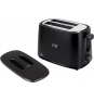 JATA TT631 tostadora 2 rebanada(s) 750 W Negro, Acero inoxidable