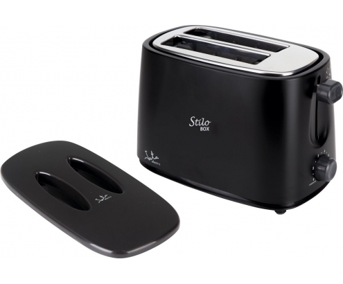 JATA TT631 tostadora 2 rebanada(s) 750 W Negro, Acero inoxidable