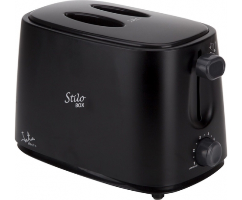 JATA TT631 tostadora 2 rebanada(s) 750 W Negro, Acero inoxidable