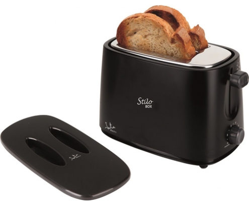 JATA TT631 tostadora 2 rebanada(s) 750 W Negro, Acero inoxidable