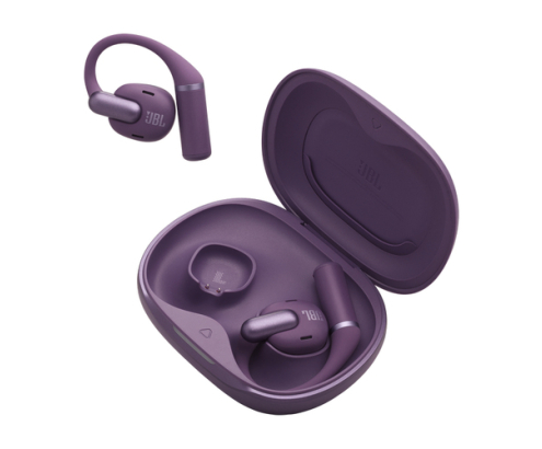 JBL Sense Pro Auriculares True Wireless Stereo (TWS) gancho de oreja Llamadas/Música USB Tipo C Bluetooth Base de carga Púrpura