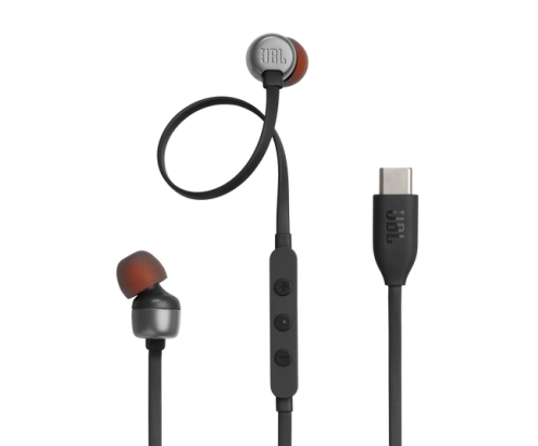 JBL Tune 310C Auriculares Alámbrico Dentro de oído Llamadas/Música USB Tipo C Negro