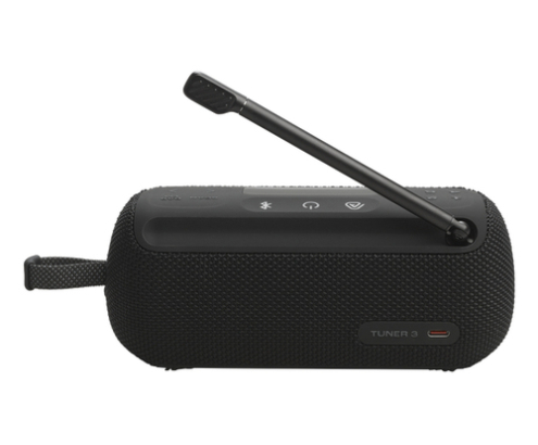 JBL TUNER 3 Portátil Analógico y digital Negro