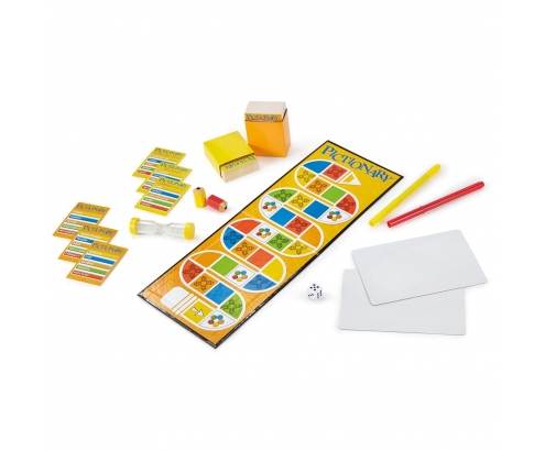 JUEGO MATTEL GAMES PICTIONARY ORIGINAL EN CASTELLANO PEGI 8 - 0887961236118