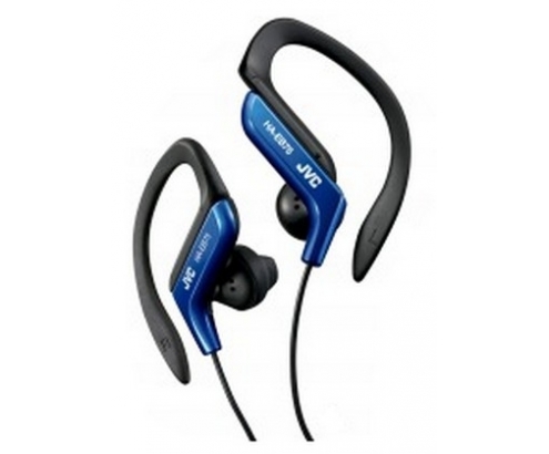 JVC HA-EB75 Auriculares gancho de oreja conector de 3.5mm negro azul