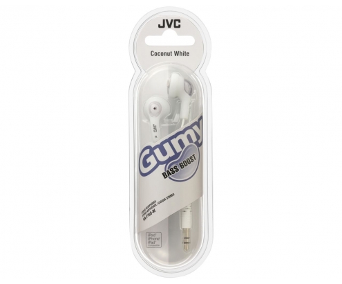 Jvc HA-F160-W-E Auriculares dentro de oido conector de 3.5mm blanco