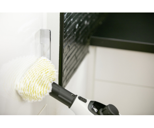 Kärcher SC 1 Limpiador a vapor de cilindro 1200 W Negro, Blanco
