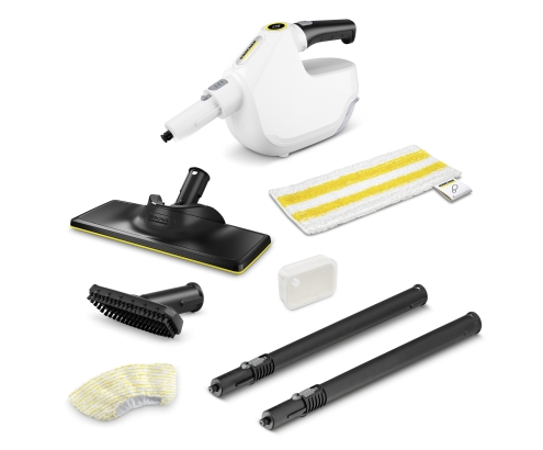 Kärcher SC 1 Multi & Up Limpiador a vapor portátil 0,2 L 1300 W Negro, Amarillo