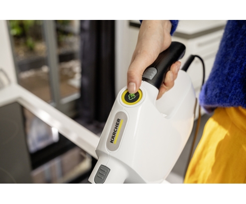 Kärcher SC 1 Multi & Up Limpiador a vapor portátil 0,2 L 1300 W Negro, Amarillo