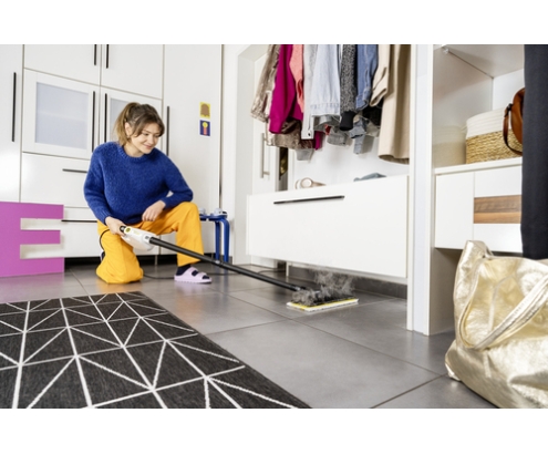 Kärcher SC 1 Multi & Up Limpiador a vapor portátil 0,2 L 1300 W Negro, Amarillo