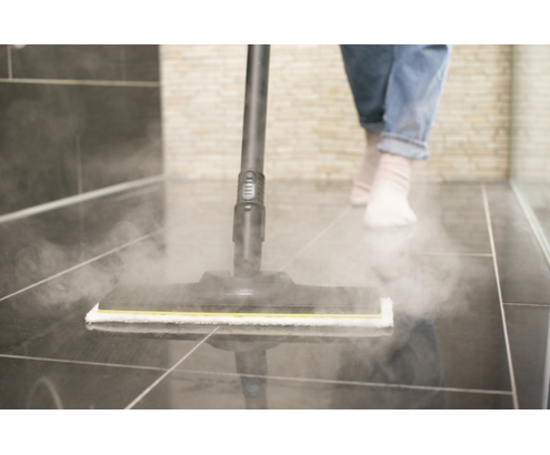 Kärcher SC 2 Deluxe Limpiador a vapor de cilindro 1 L 1500 W Negro, Blanco