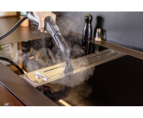 Kärcher SC 2 Deluxe Limpiador a vapor de cilindro 1 L 1500 W Negro, Blanco