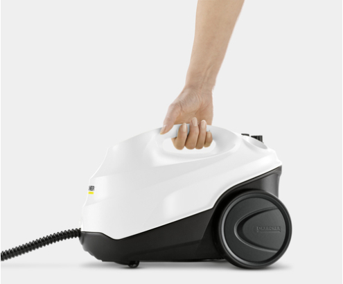 Kärcher SC 3 EasyFix Limpiador a vapor de cilindro 1 L 1900 W Negro, Blanco
