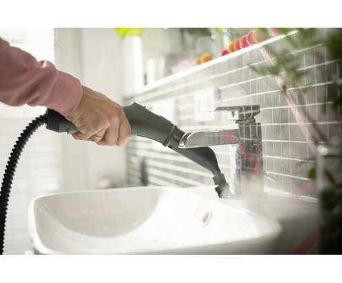 Kärcher SC 3 EasyFix Limpiador a vapor de cilindro 1 L 1900 W Negro, Blanco