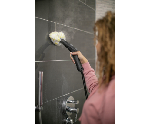 Kärcher SC 3 EasyFix Limpiador a vapor de cilindro 1 L 1900 W Negro, Blanco