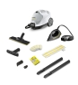 Kärcher SC 4 EasyFix IRON Limpiador a vapor de cilindro 0,8 L 2000 W Negro, Blanco