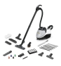Kärcher SV 7 Limpiador a vapor de cilindro 0,5 L 2200 W Negro, Gris, Blanco