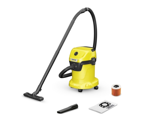 Kärcher WD 3 V-17/4/20 17 L Aspiradora de tambor Seca y húmeda 1000 W Bolsa para el polvo