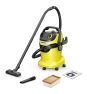 Kärcher WD 5 V-25/5/22 Negro, Amarillo 25 L 1100 W