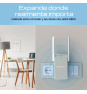 Keenetic Buddy 6 (KN-3411) Amplificador de cobertura Wi-Fi 6 Mesh AX3000 con puerto Gigabit Ethernet