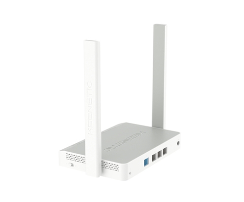 Keenetic ExplorerRouter/Amplificador Wi-Fi 5 en malla AC1200 con Smart Switch de 4 puertos