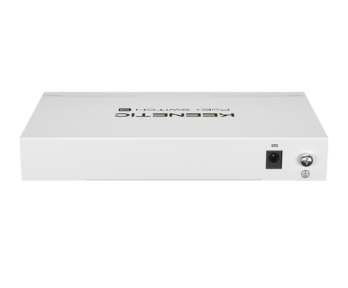 Keenetic PoE+ Switch 9 (KN-4710) Switch Gigabit de 9 puertos con 8 puertos PoE+ y asignación de energía de 120 W