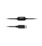 Kensington Auriculares Diadema Hi-Fi USB con micrófono y control de volumen Negro