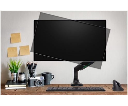 Kensington Brazo SmartFit® de altura ajustable con controles de un solo toque para monitor individual